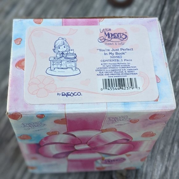 Precious Moments "You're Just Perfect in My Book" Figurine - Picture 6 of 8